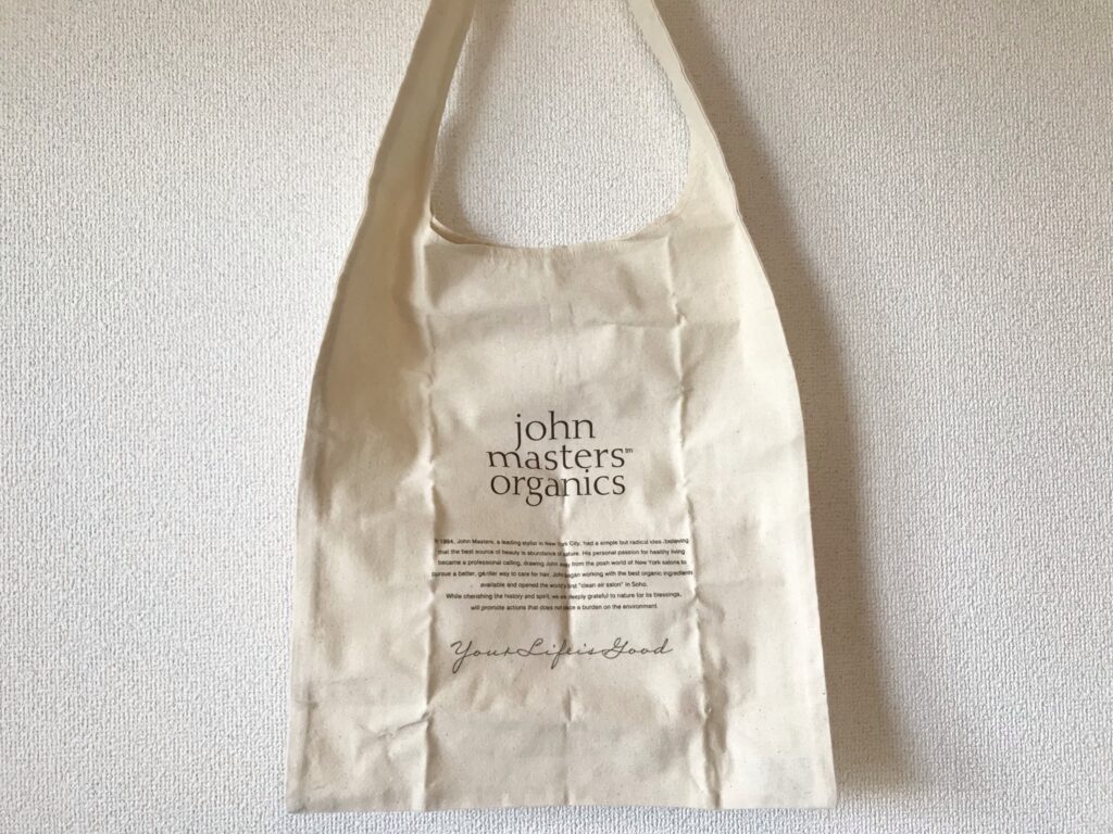 John Masters Organics ジョンマスター エコバッグ① - エコバッグ